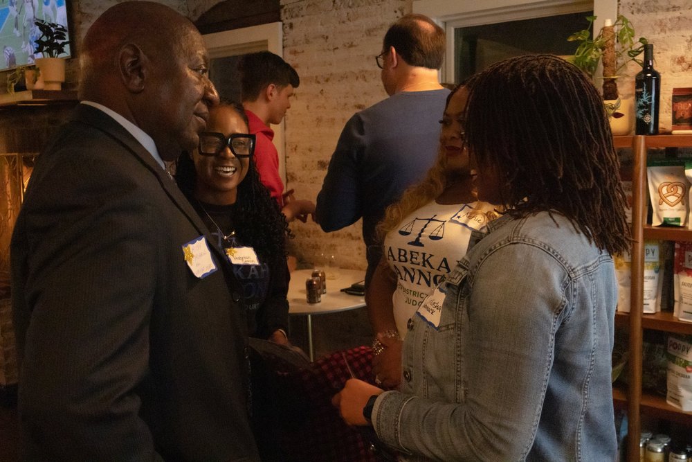 LaKesha Womack meeting constituents across NC-14
