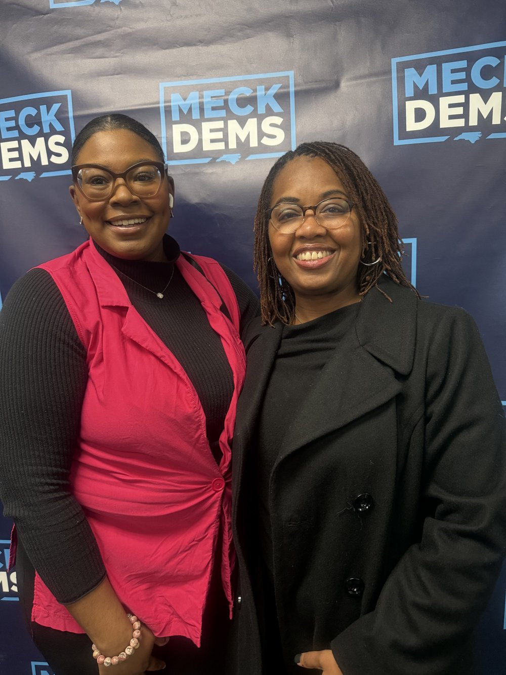 Supporters of LaKesha Womack